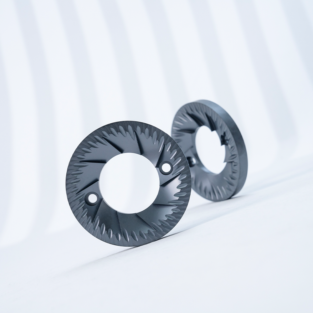 Timemore Sculptor 078 burrs showcasing LeBrew 78mm Burrs with advanced coating for grinders.