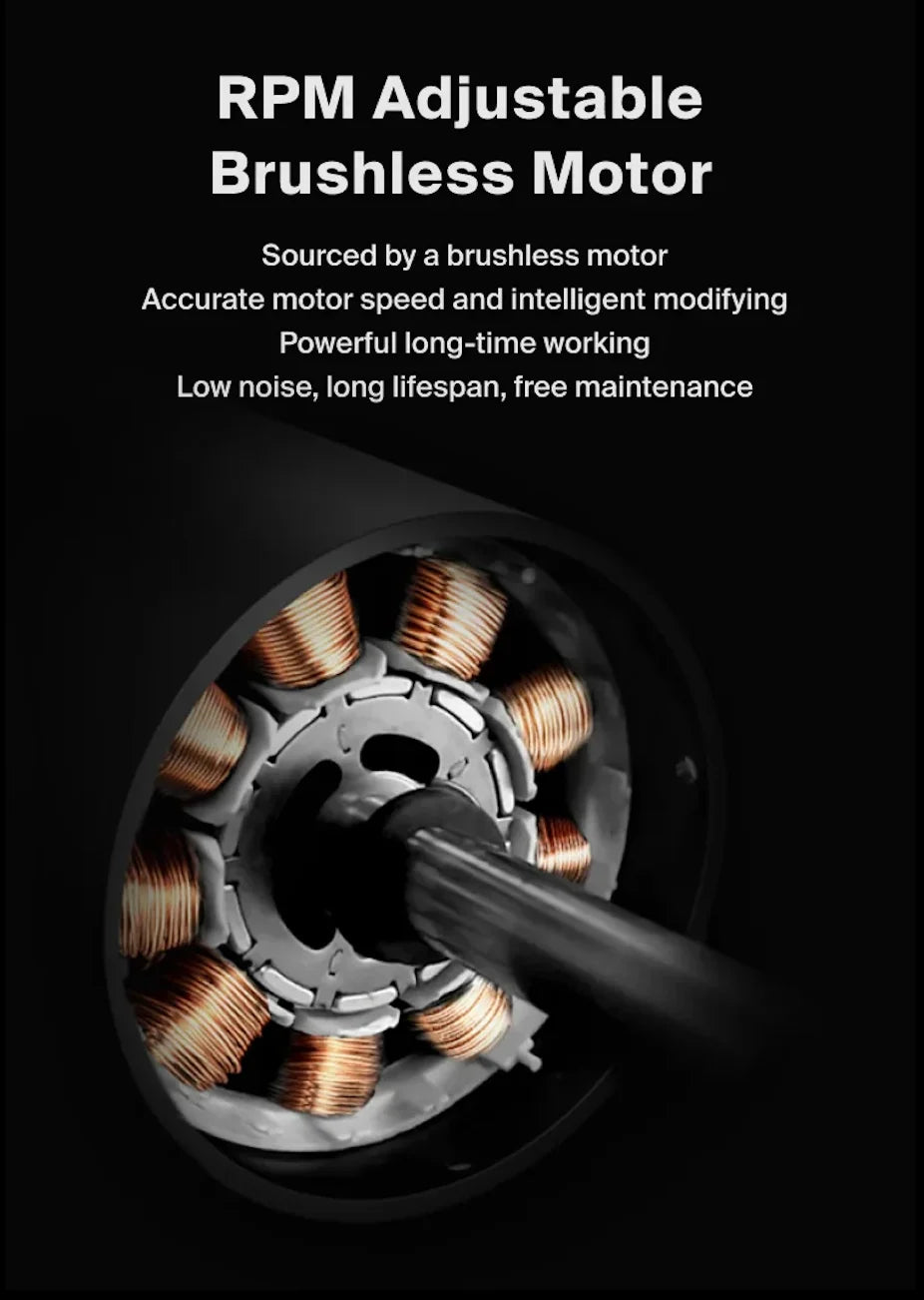 Wendougee Ares 90mm Commercial Espresso Grinder RPM adjustable Brushless motor Vellutto.eu